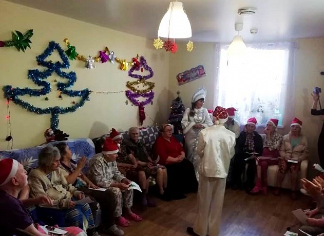 Члены ППО Московской области провели благотворительную акцию для Дома престарелых Члены ППО Московской области провели благотворительную акцию для Дома престарелых